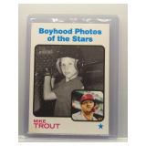 Mike Trout 2022 Topps Heritage Boyhood Photos