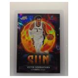Victor Wembanyama 2026 Topps Chrome Cosmic Sun