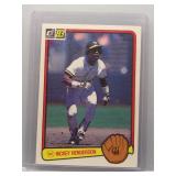 Rickey Henderson 1983 Donruss