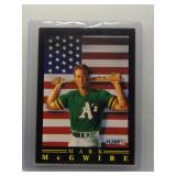 Mark McGwire 1991 Flee Pro Visions insert