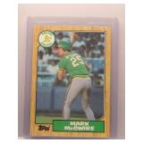 Mark McGwire 1987 Topps