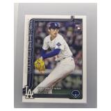 Rookie Sasaki 2025 Topps Update rookie