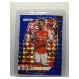 Bukayo Saka 2024 Prizm blue mosaic ref.