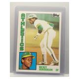 Rickey Henderson 1984 Topps