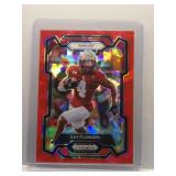 Zay Flowers 2024 Prizm DP red ice ref.