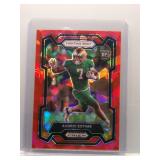 Audric Estime 2024 Prizm DP rookie red ice ref.