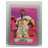 Ronald Acuna Jr. 2025 Topps SC pink