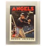Reggie Jackson 1986 Topps