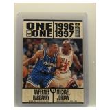 A. Hardaway vs. M. Jordan 1996 Upper Deck CC...
