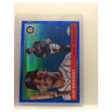 Julio Rodriguez 2025 Topps Chrome Platinum blue...