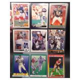 Early 1990's Football Lot of 9