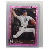 Ryan Miller 2025 Topps magenta sandglitter ref.