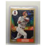 Shohei Ohtani 2022 Topps ref. 1987 style
