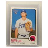Bobby Witt, Jr. 2022 Topps Heritage Rookie