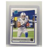Jonathan Taylor 2020 Donruss rookie