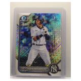 Oswaldo Cabrera 2022 1st Bowman Chrome mojo