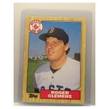 Roger Clemens 1987 Topps