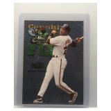 Barry Bonds 1998 Metal Universe Caught on the Fly