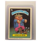 Undead Jed 1986 Topps Garbage Pail Kids