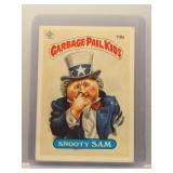 Snooty Sam 1986 Topps Garbage Pail Kids