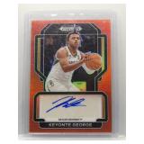Keyonte George 2022 Prizm DP auto red /199