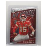 Patrick Mahomes II 2020 Optic My House