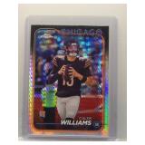 Caleb Williams 2024 Topps Chrome rookie hyper