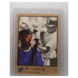 Ken Griffey, Jr. blowing bubble 1992 Leaf Studio