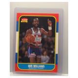 Gus Williams 1986 Fleer