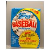 1989 Topps Baseball Sealed Wax Pack
