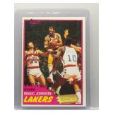 Magic Johnson 1981 Topps