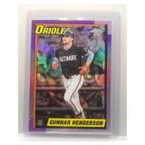 Gunnar Henderson 2025 Topps '90 Chrome ref.