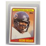 Walter Payton 1988 Topps Record Breaker