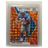 Barry Sanders 2020 Mosaic Orange Red Reactive