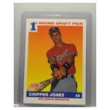 Chipper Jones 1991 Score Draft Pick Rookie