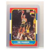 Tom Chambers 1986 Fleer Rookie