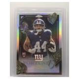 Cam Skattebo 2025 Topps Chrome Fortune 15 rookie