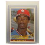 Willie McGee 1984 Donruss