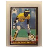 Rickey Henderson 1985 Donruss