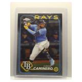 Junior Caminero 2024 Topps Chrome rookie