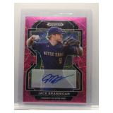 Jack Brannigan 2022 Prizm DP auto pink velocity