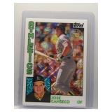 Jose Canseco 2019 Topps '84 mojo