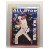 Trea Turner 2025 Topps '90 Chrome All-Star mojo