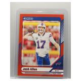 Josh Allen 2024 Donruss Red Press Proof