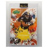 Troy Polamalu 2025 Wild Card Splat orange /15