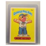 Joe Blow 1986 Topps Garbage Pail Kids