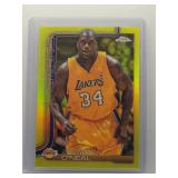 Shaquille O'Neal 2025 Topps Chrome yellow /275