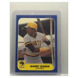 Barry Bonds 1986 Fleer Update Rookie
