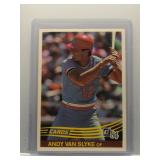 Andy Van Slyke 1984 Donruss Rookie