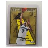 Stephon Marbury 1997 Fleer Key Ingredient Gold